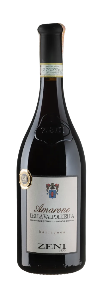 Вино Zeni Амароне Барік 2016 сух/чер 0,75л Італ 15%